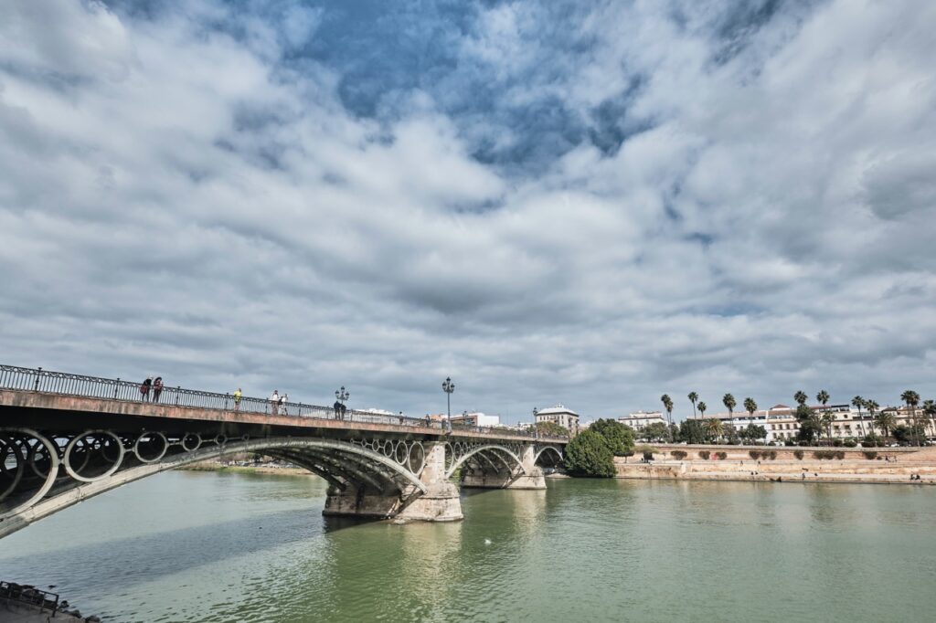 Guadalquivir river in seville