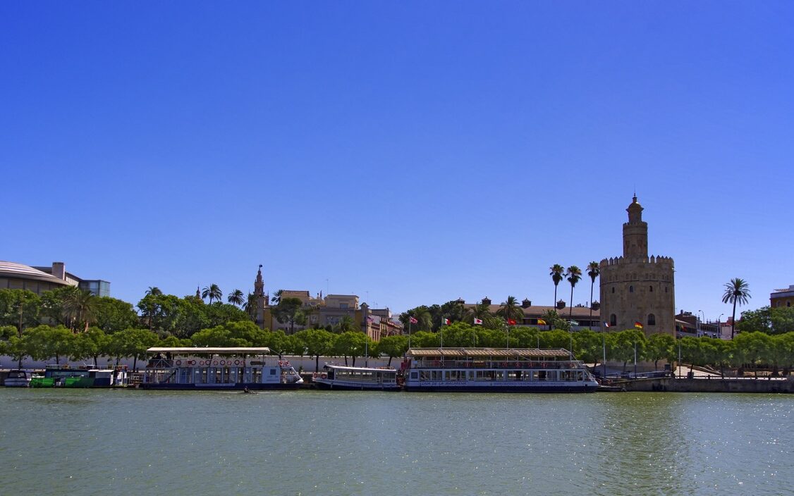 Torre del Oro Seville river view