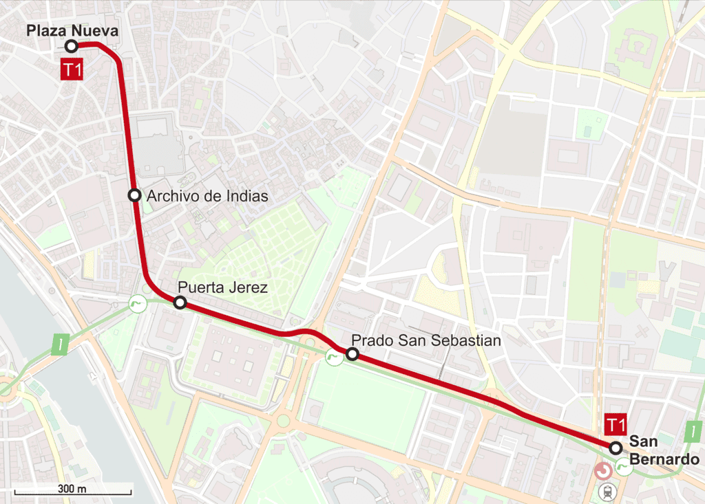 Seville Tram Guide Tickets Times And Map Visit Seville