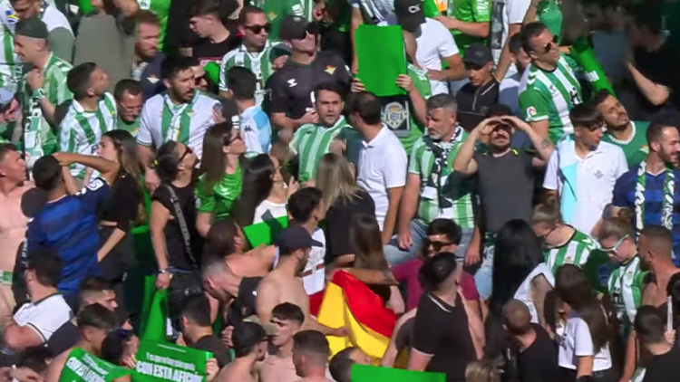 real betis match crowd