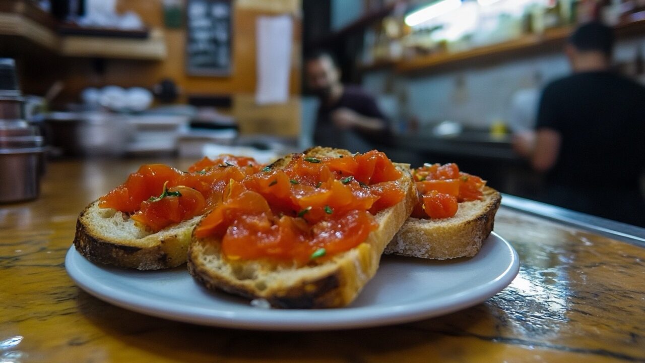 pan con tomate seville breakfast