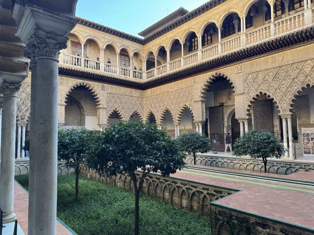 the gardens of the royal alcazar