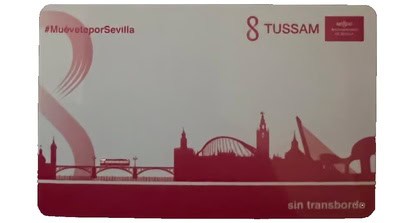 Seville TUSSAM public transport pass