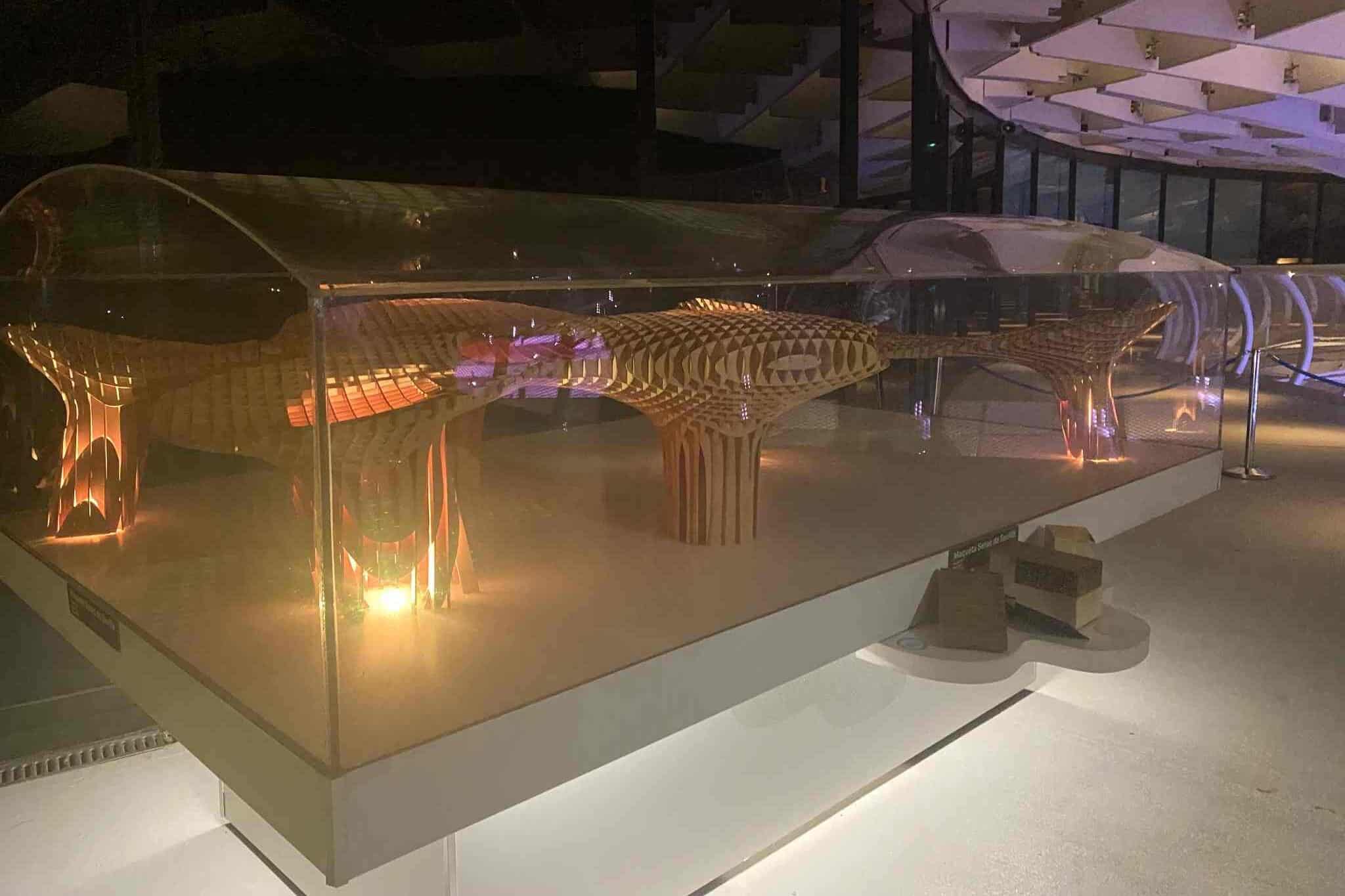 Scale model of the Metropol Parasol (Las Setas de Sevilla)
